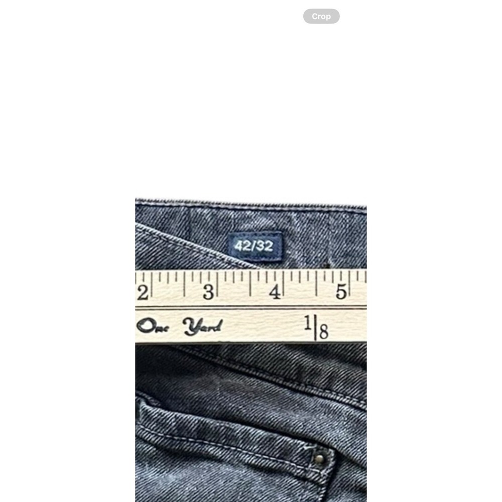 Flag & Anthem Men's 5-Pocket Denim BLACK Beckett Wash‎  42/32 Portland Relaxed - Picture 2 of 10